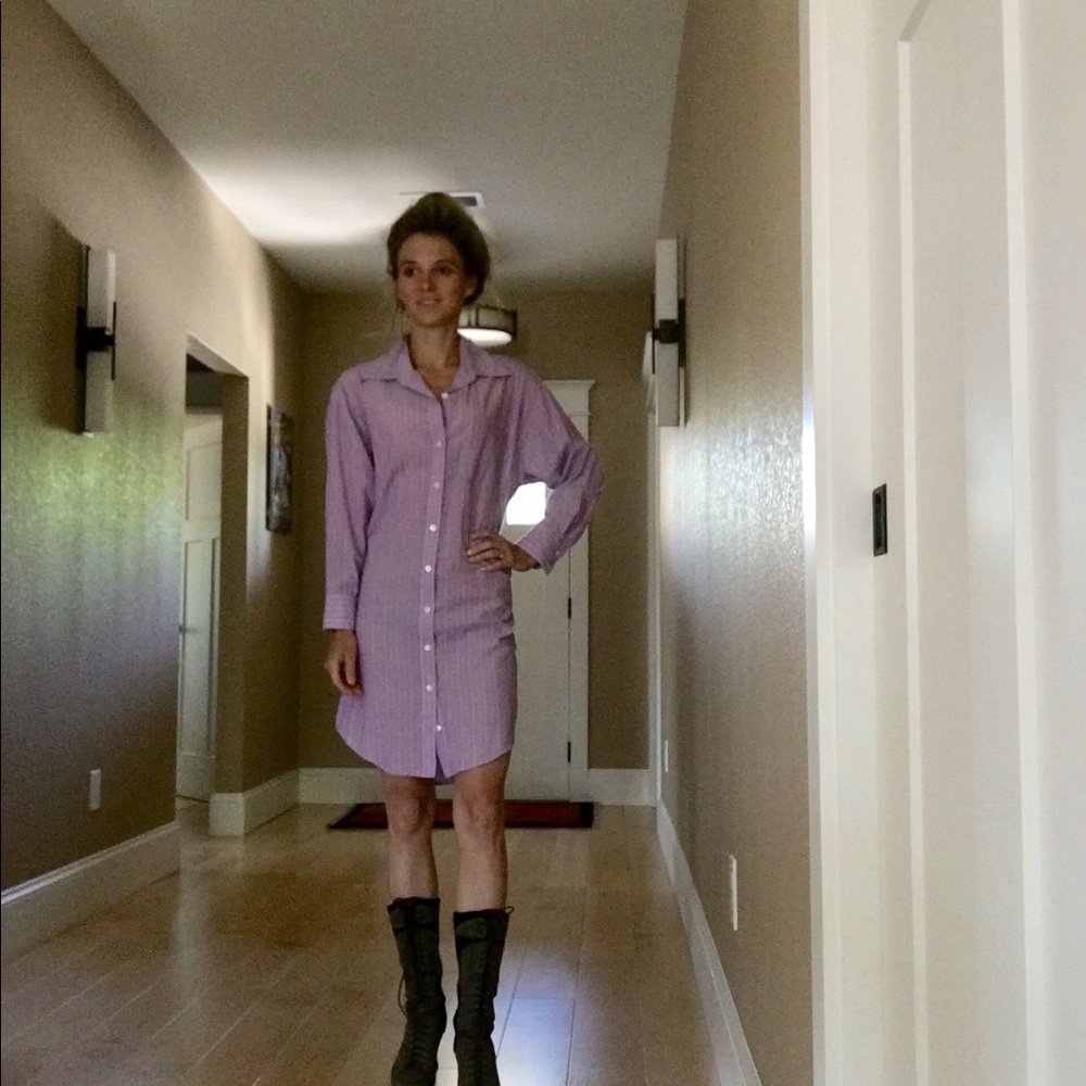 Elizabeth and James shirt dress. Size XS