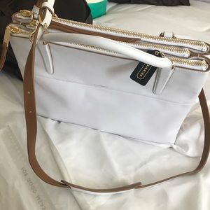 REDUCED PRICE! // Coach white Crossbody