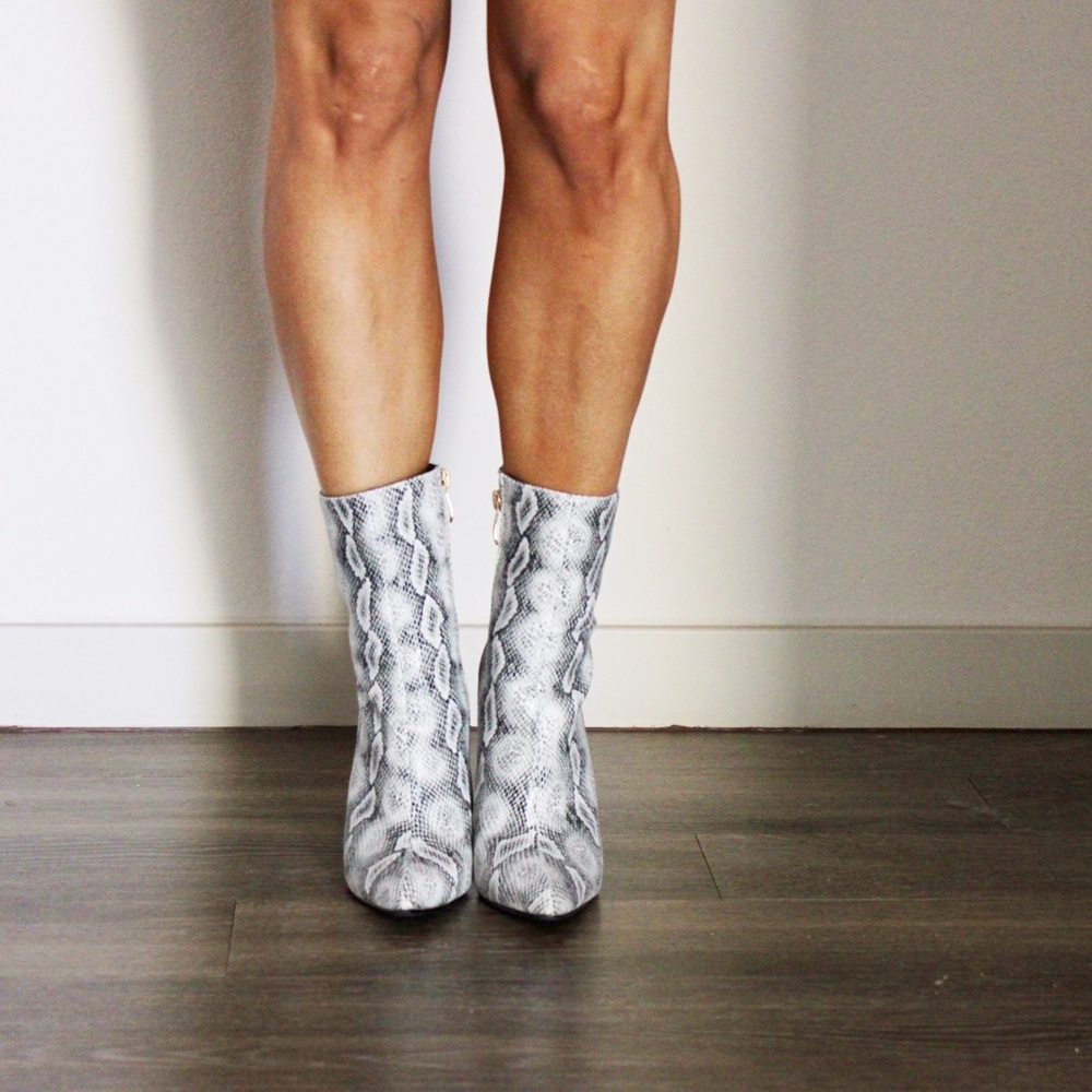Cape Robbin Snakeskin Mid-Calf Boots