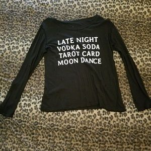 Gypsy Warrior printed Long Sleeve Shirt SM