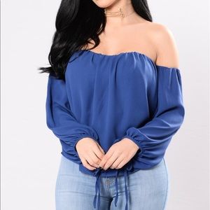 You know it top, off the shoulder top