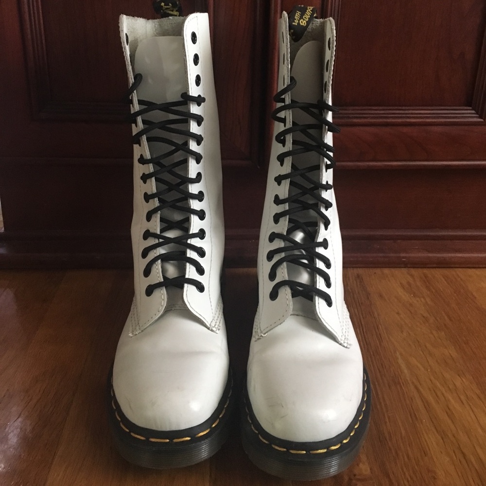 White Dr. Martens
