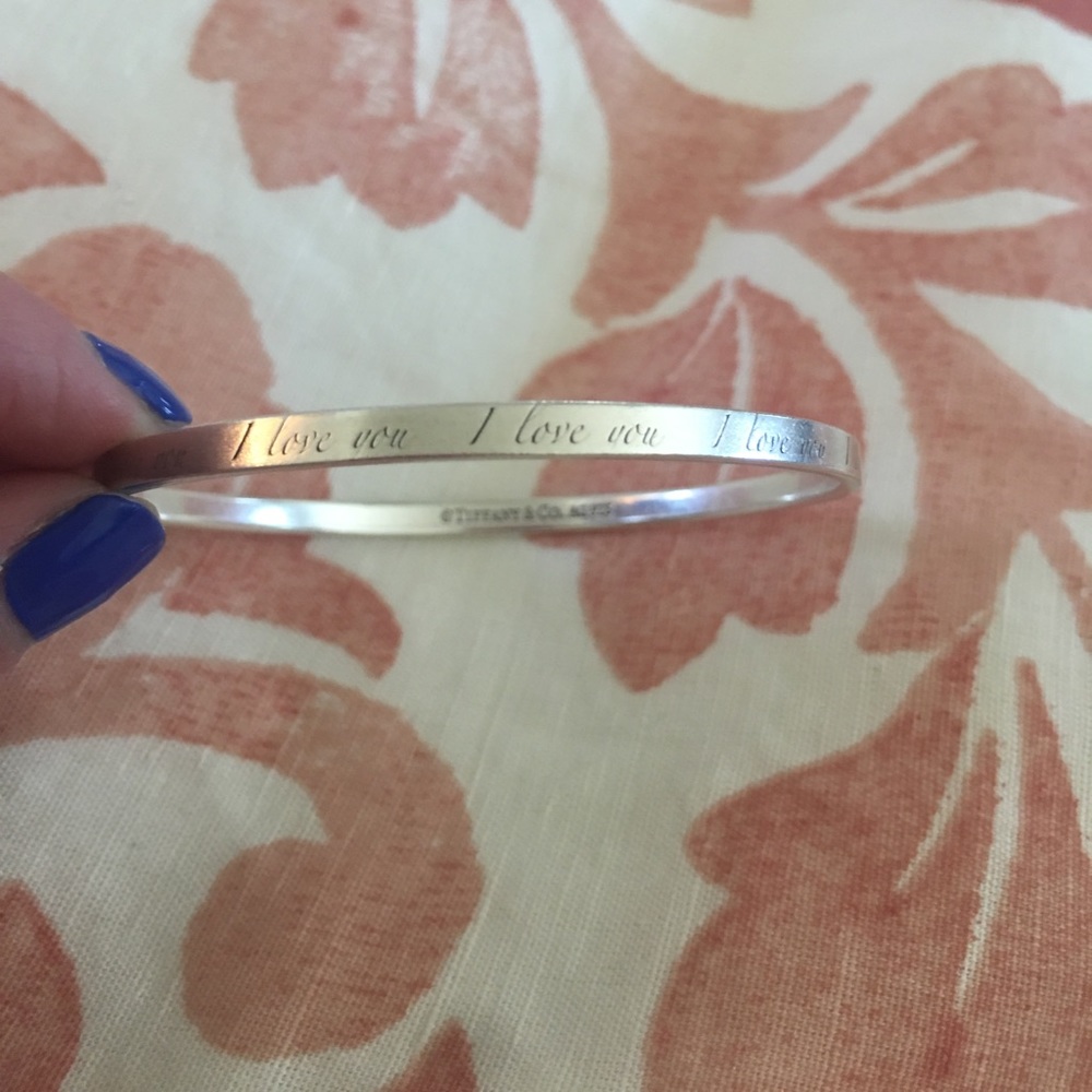 Tiffany's I love you bracelet