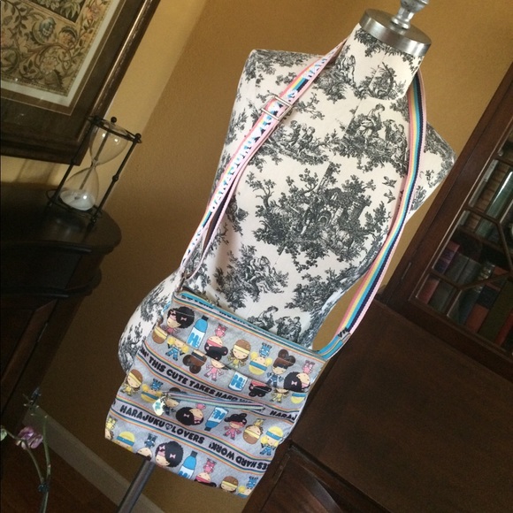 Harajuku Lovers Handbags - Harajuku adjustable cross-body purse.