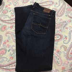Lucky Brand, Cate Stacked Skinny leg jeans.