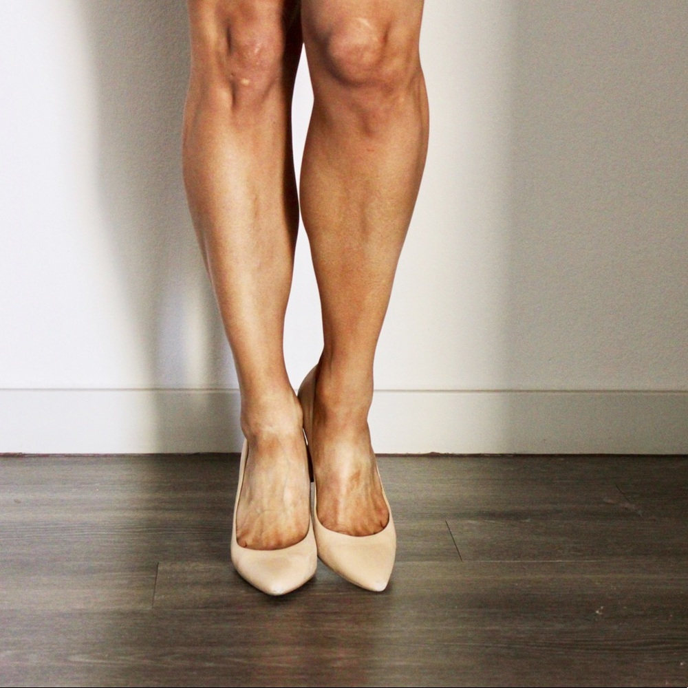 BCBG Generation Tan Pumps