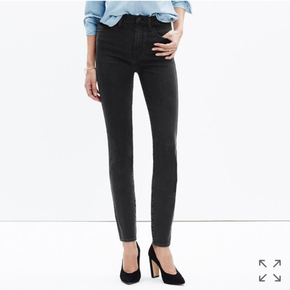 Madewell 10" high-rise skinny jeans
