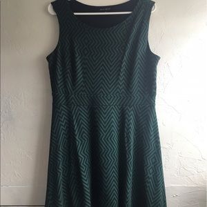 Chevron vintage style dress from willi smith