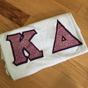 KD kappa delta letter shirt