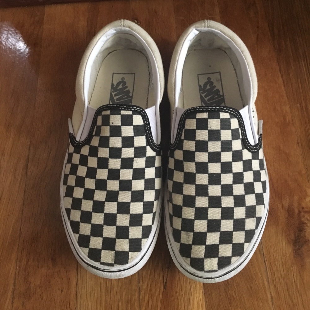 Checkered Vans
