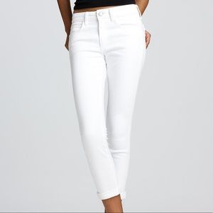 *LIKE NEW JOE'S JEANS WHITE SKINNY CROP SIZE 28