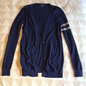 Forever 21 Navy Cardigan