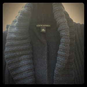 Banana Republic shawl neck sweater