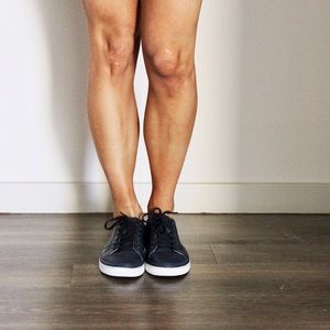 Cole Haan Navy Blue Tennies