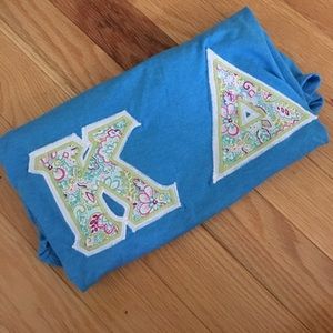 KD kappa delta letter shirt