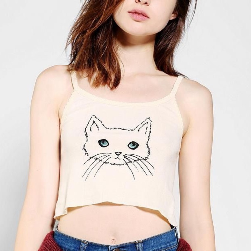 BDG kitty crop top