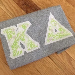 KD kappa delta letter shirt