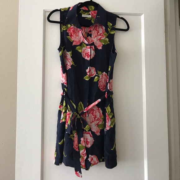 Equipment Dresses & Skirts - Equipment floral print silk romper
