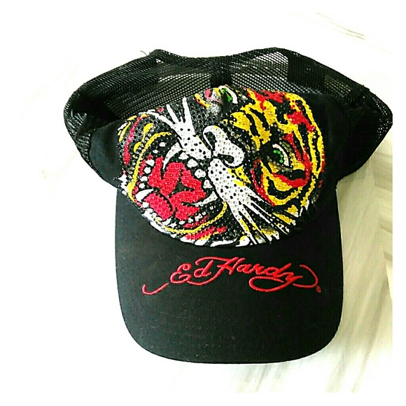 Ed Hardy Accessories - Ed Hardy Adjustable Hat