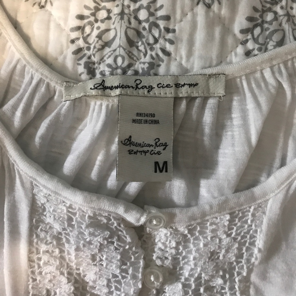 American Rag boho top size medium - Picture 3 of 4