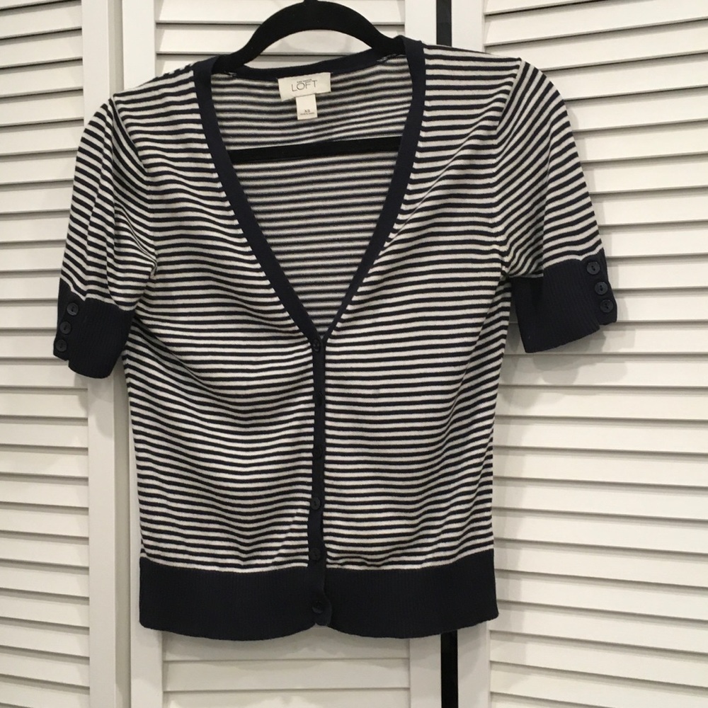 Striped Cardigan