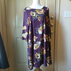Floral Print Everly Shift Dress