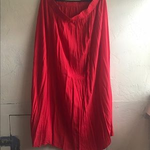 Old navy silky maxi skirt