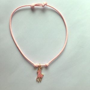 Ralph Lauren Adjustable Pink Bracelet