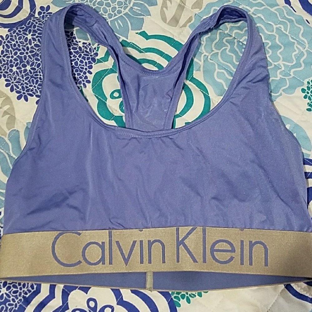 M Calvin Klein sports bra