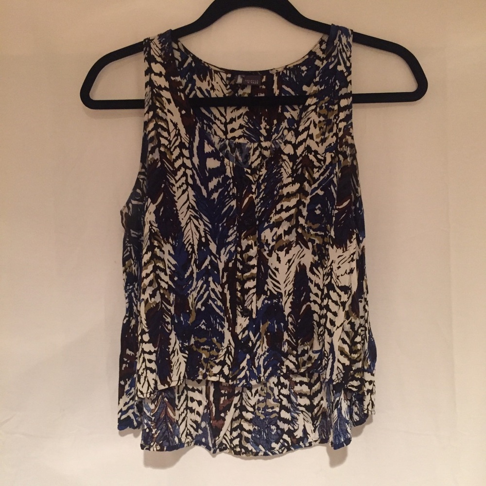 Urban Outfitters Sparkle and Fade High-Low Tank