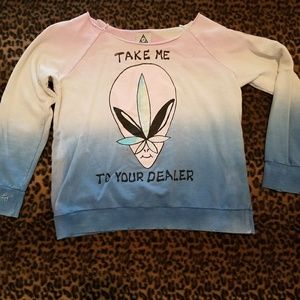 Distressed UNIF M/L Sweatshirt