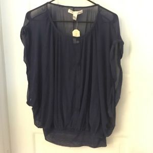 Blue blouse shirt