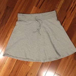 Tommy Hilfiger knit grey skirt size medium