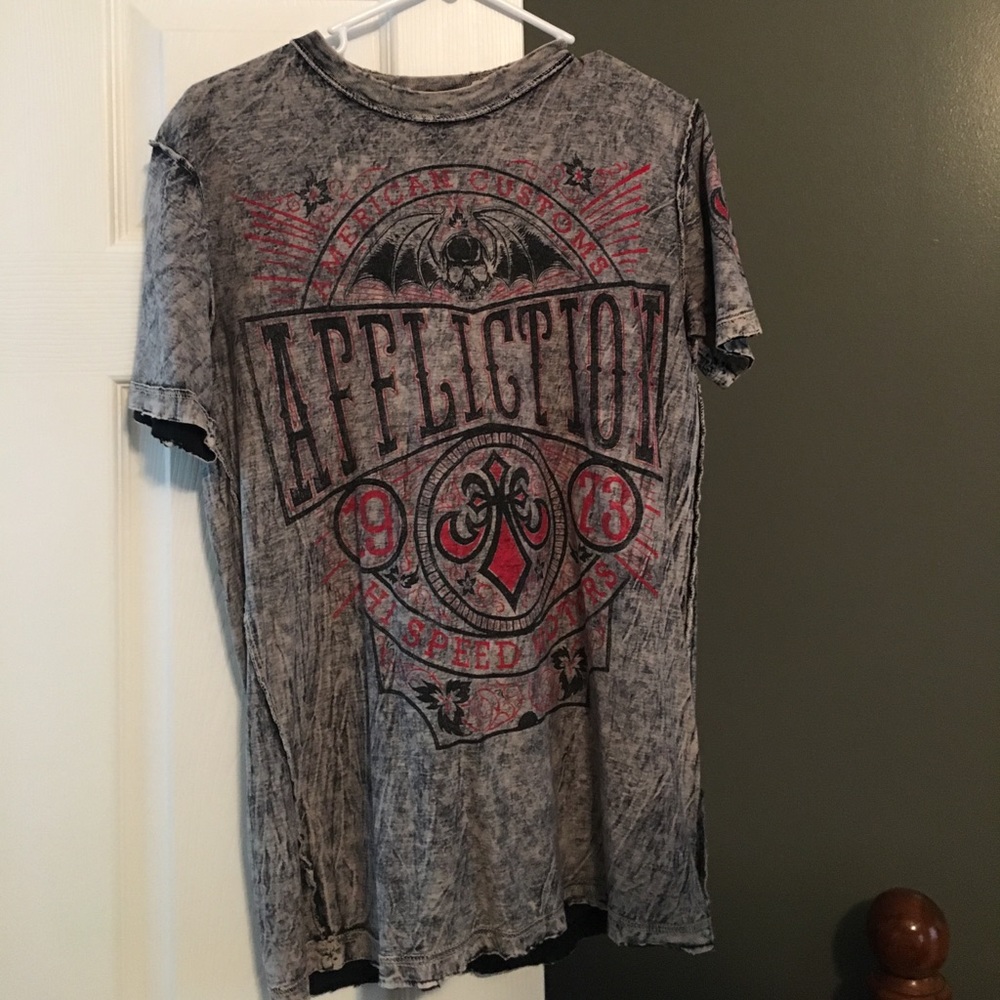 Reversible affliction Tee