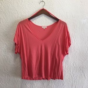 Salmon crop top