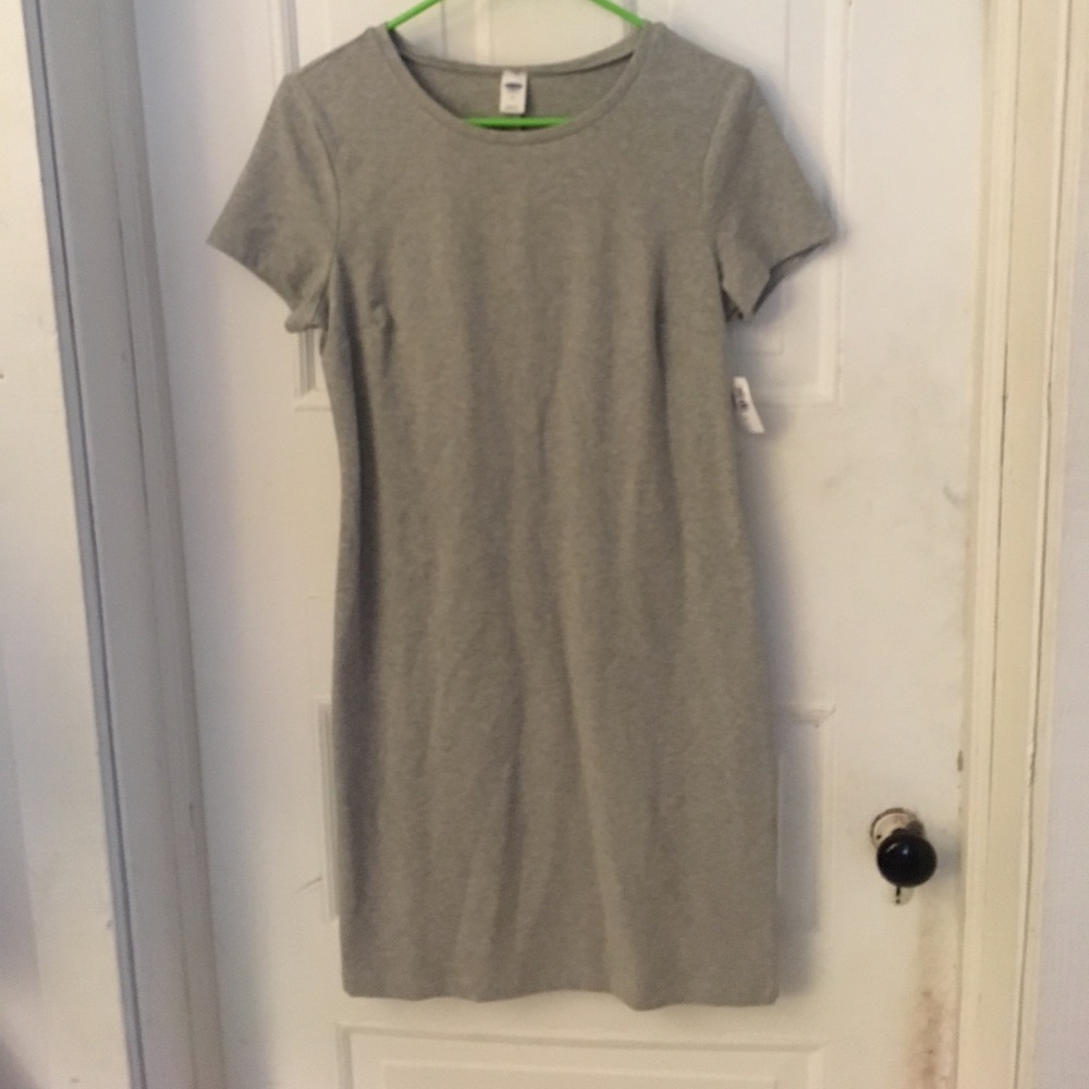 Simple grey dress