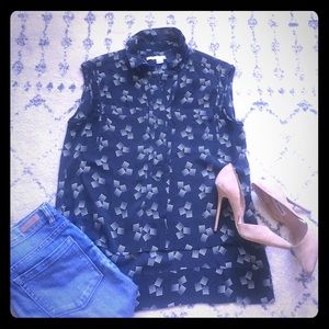 Diane von Furstenberg - Silk High Low Top