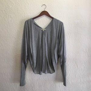 Grey cardigan