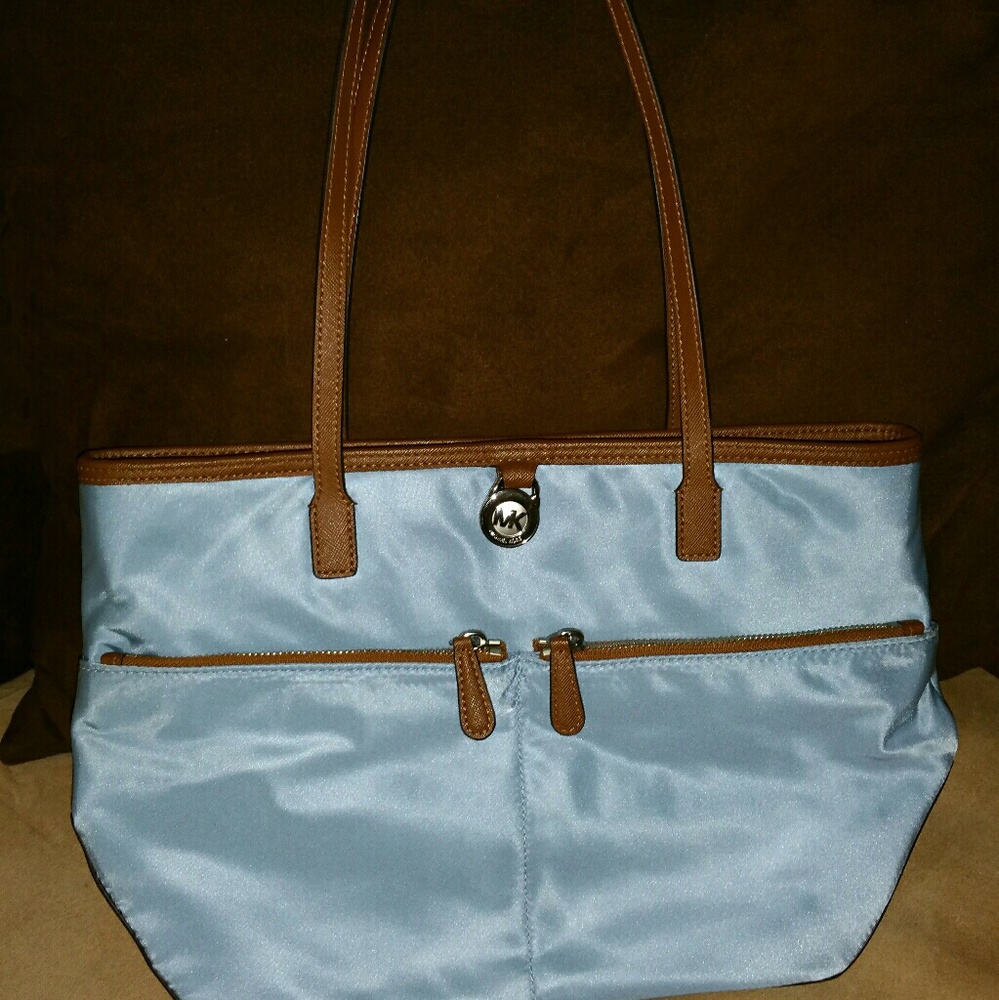 Michael Kors Blue Purse NWOT