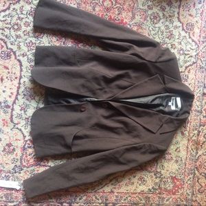 Brown blazer