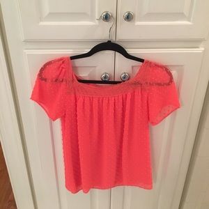 Jcrew picked pattern top