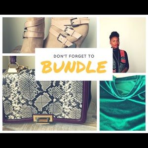 Don't forget you guys can bundle!