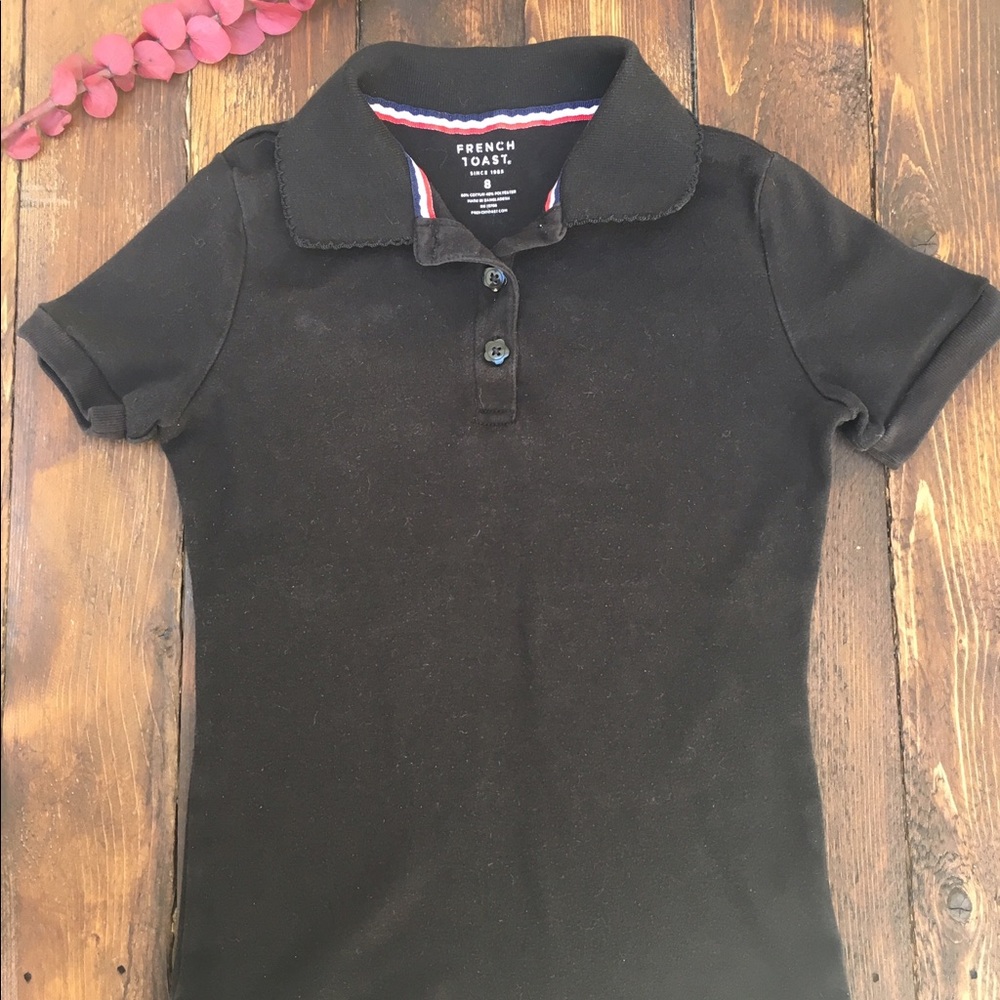 French Toast Girls School Uniform, Size 8, Black