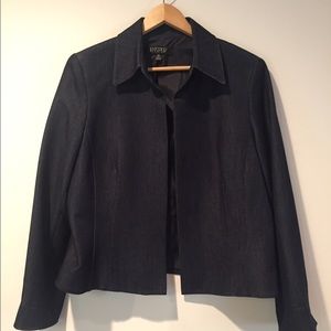 Jacket/Blazer - Navy Blue/Jean in color