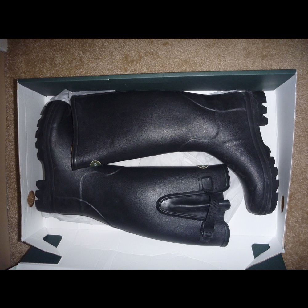 Le Chameau Vierzon Leather Rain Boots EU39 (8/8.5)