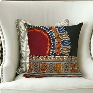 Authentic African Fabric Pillow covers