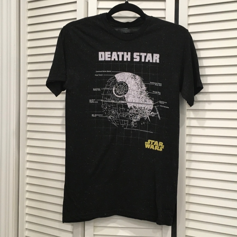 Dark Gray Star Wars Graphic T-Shirt