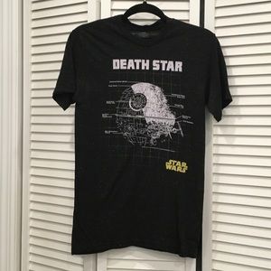 Dark Gray Star Wars Graphic T-Shirt