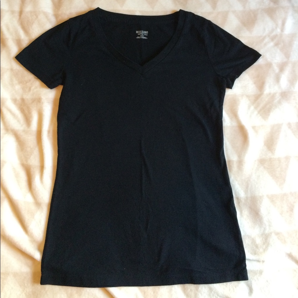Mossimo Black V-Neck