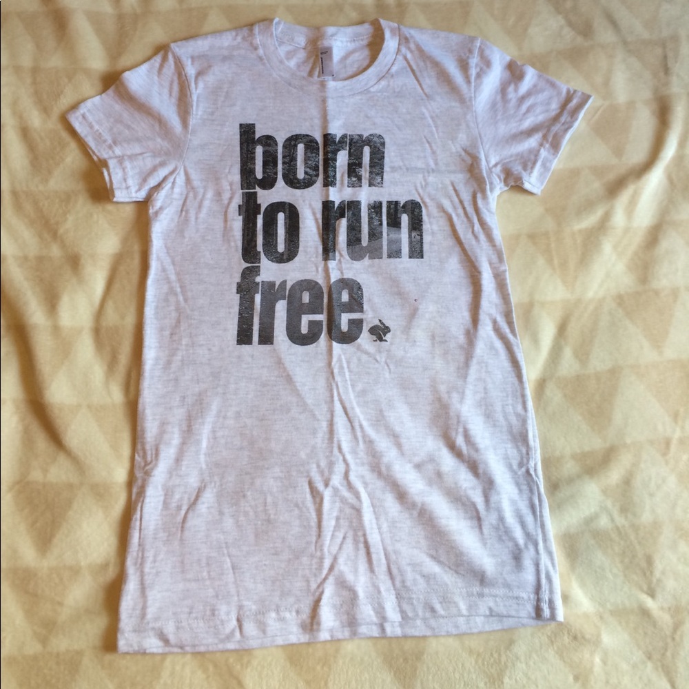 Rabbit Born To Run Free Tee